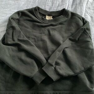 Beaton Linen crop sweater